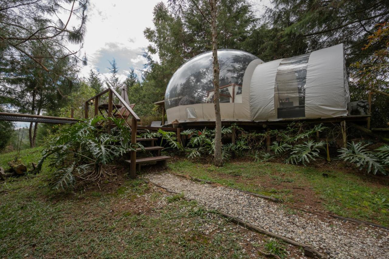 Hotel Bubblesky Glamping 40 Min From Medellin Retiro Exterior foto