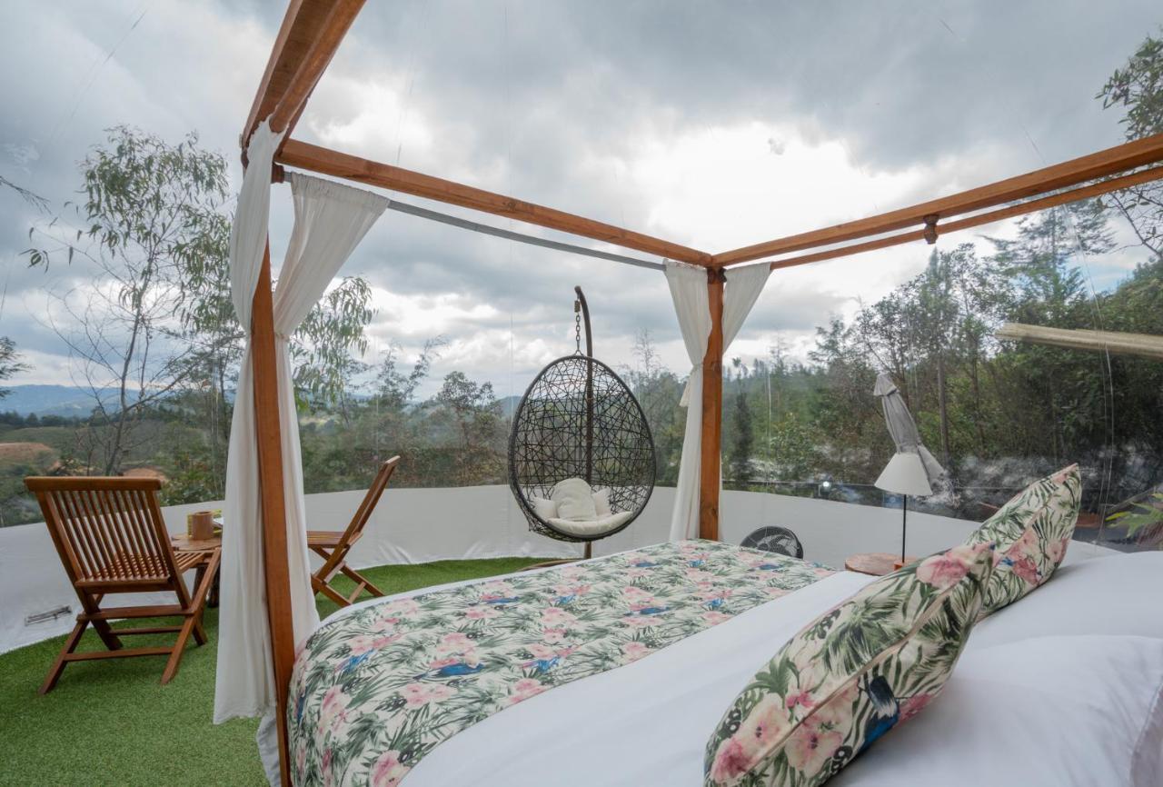 Hotel Bubblesky Glamping 40 Min From Medellin Retiro Exterior foto