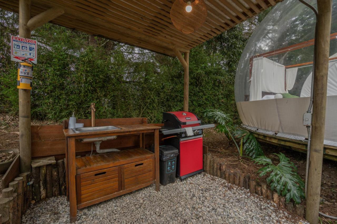 Hotel Bubblesky Glamping 40 Min From Medellin Retiro Exterior foto