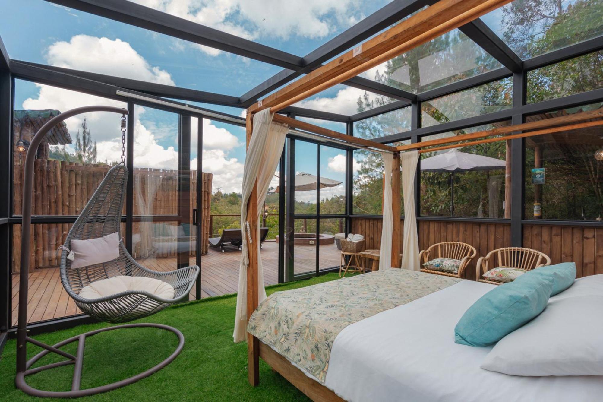 Hotel Bubblesky Glamping 40 Min From Medellin Retiro Exterior foto