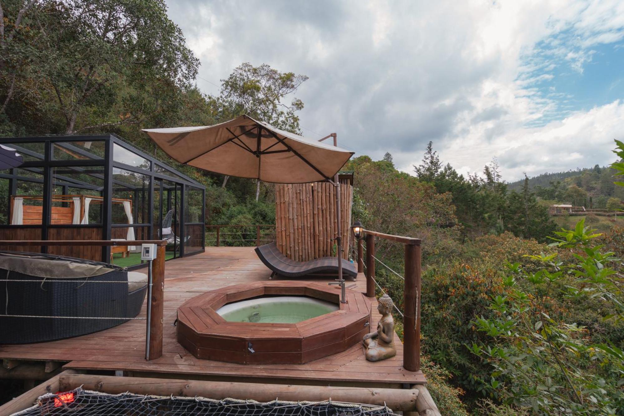 Hotel Bubblesky Glamping 40 Min From Medellin Retiro Exterior foto