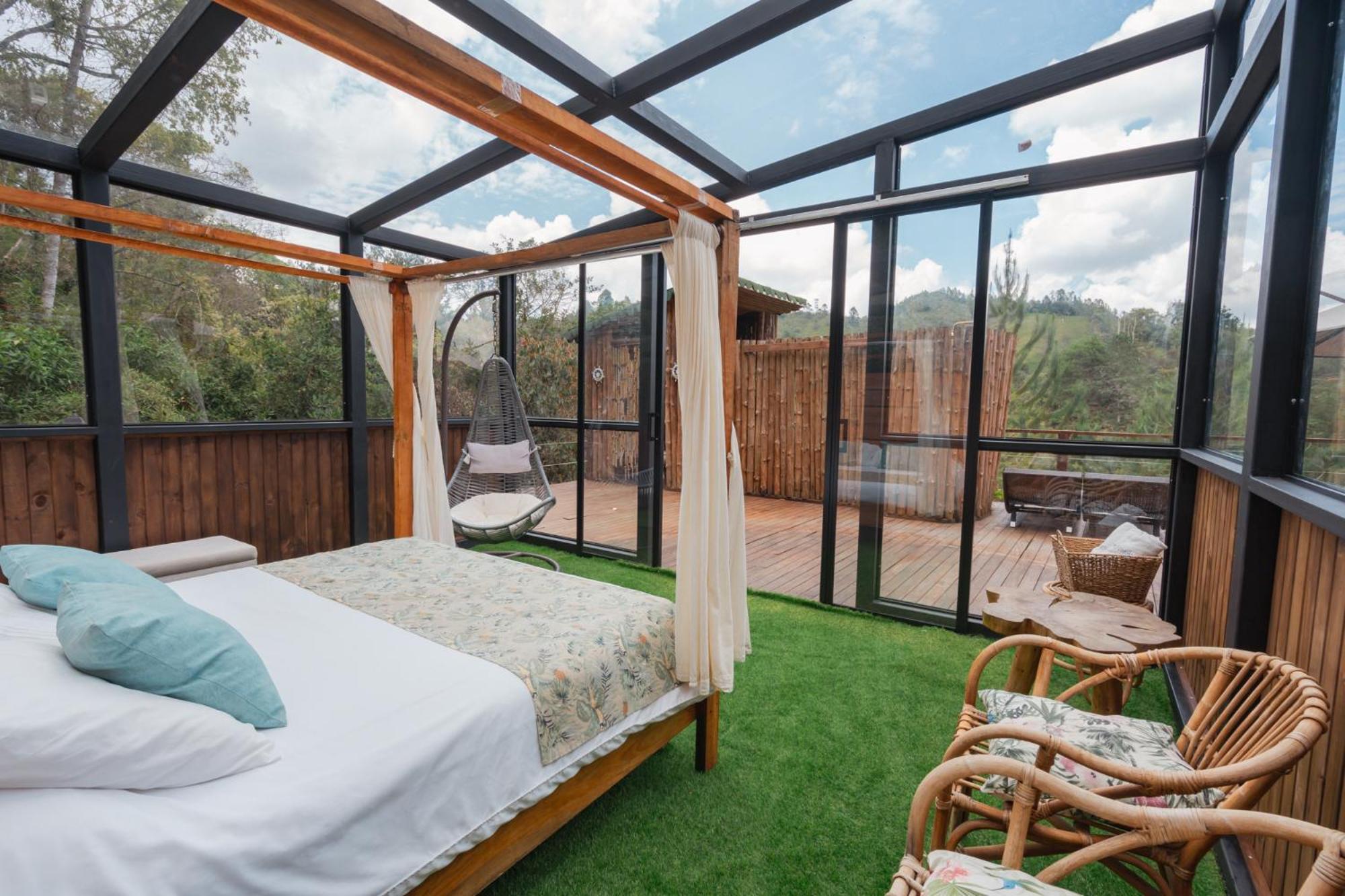 Hotel Bubblesky Glamping 40 Min From Medellin Retiro Exterior foto